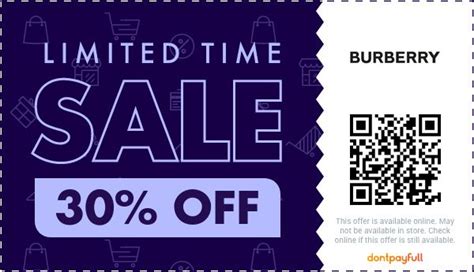 promo code burberry online|Burberry outlet coupon.